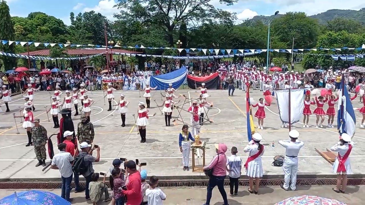 Presentación en la competencia de Bandas Rítmicas de León Norte 2023.
