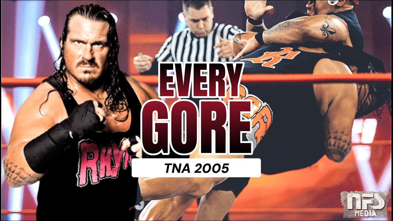 Gore Compilation (TNA 2005) #rhino #rhyno #gore #tna #ecw #wwe #wrestling #nfsmedia #abyss #raven