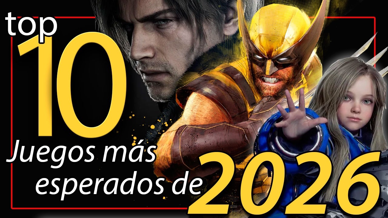 Top 10 juegos más esperados de 2026