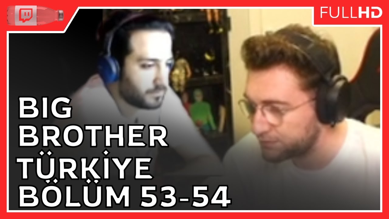 Efe Uygaç - 'Big Brother Bölüm 53-54' İzliyor w/GarGörevlisi (27.09.2021)