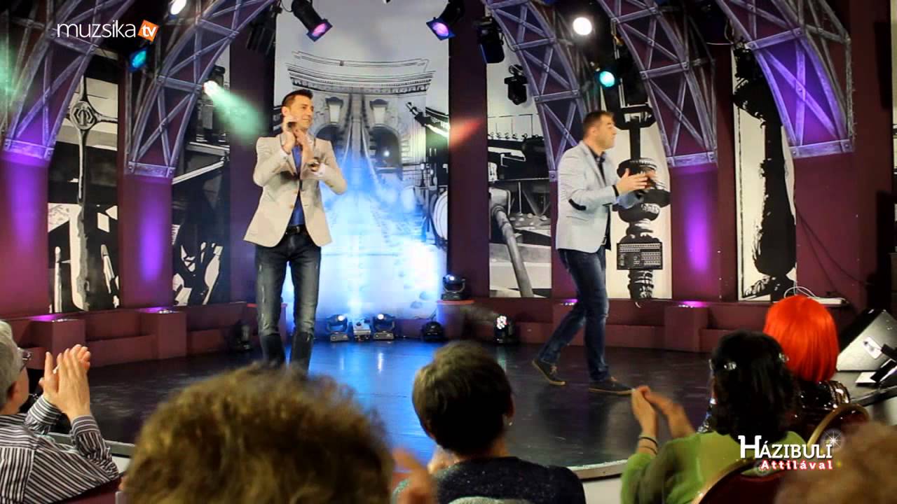 Bertici Fivérek - Kék a szeme (Házibuli Attilával TV Műsor)