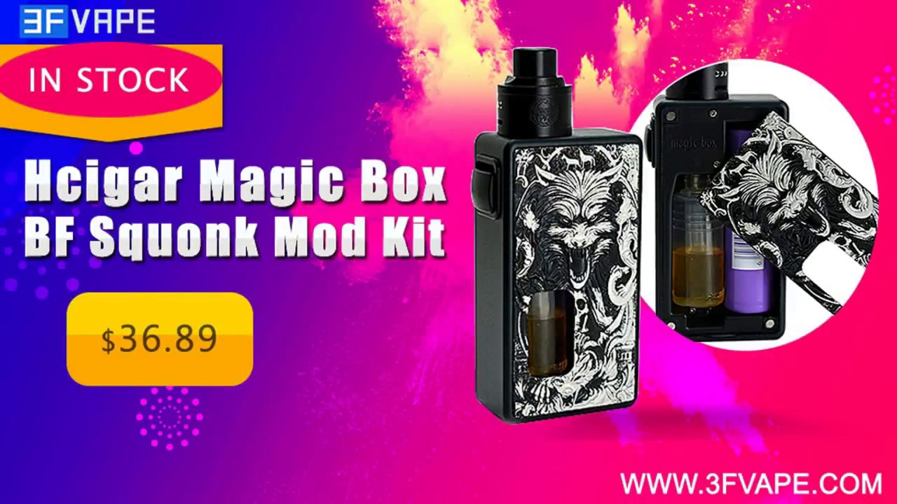 Hcigar Magic Box BF Squonk Kit
