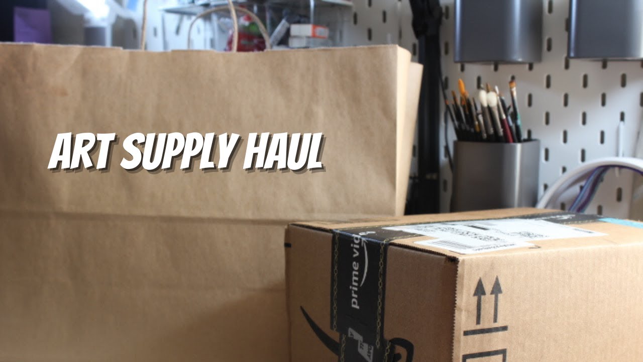 ART SUPPLY HAUL - Labor Day 2022 - Jerry's Artarama & Amazon!