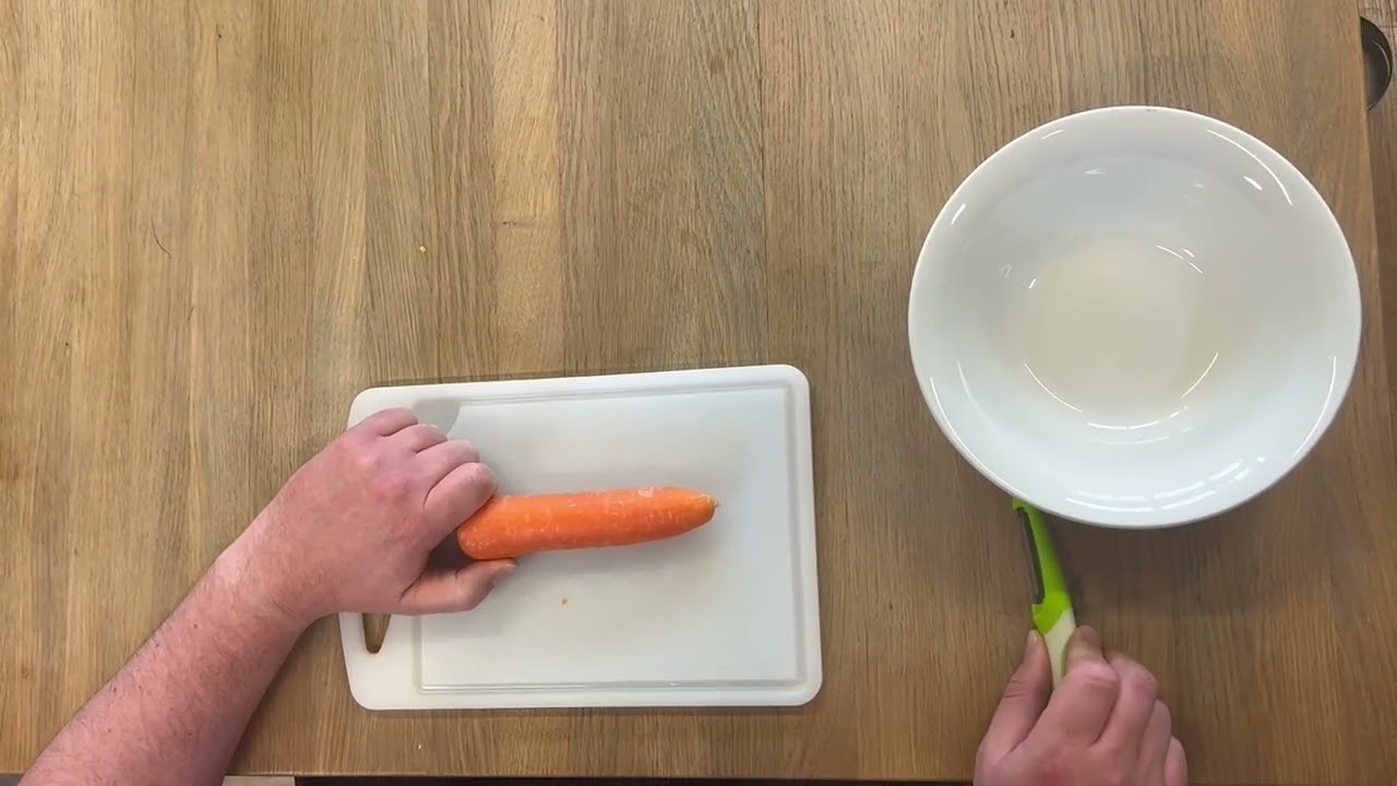 Peeling Vegetables Learning POTTS DCD ADL