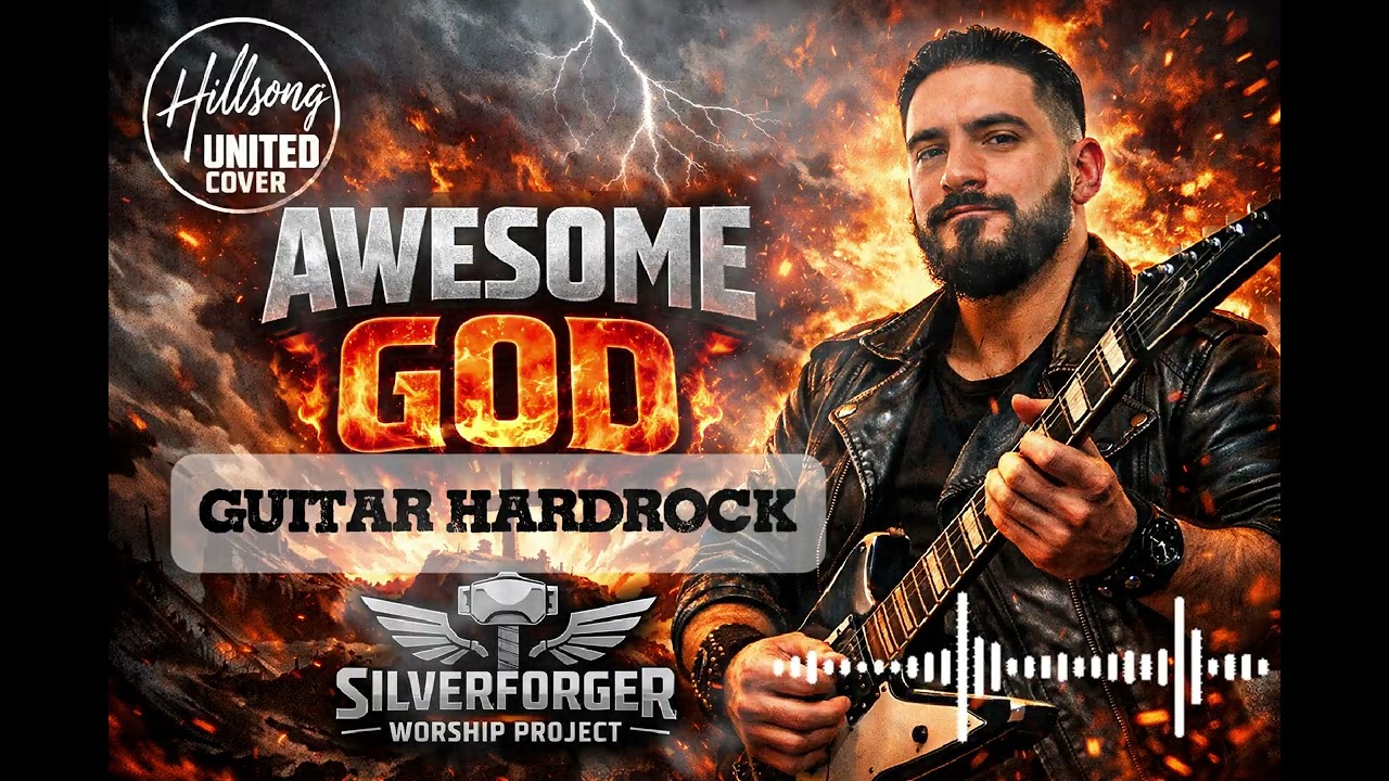 Awesome God – Hillsong United | Hard Rock Guitar Cover | SilverForger Worship Project