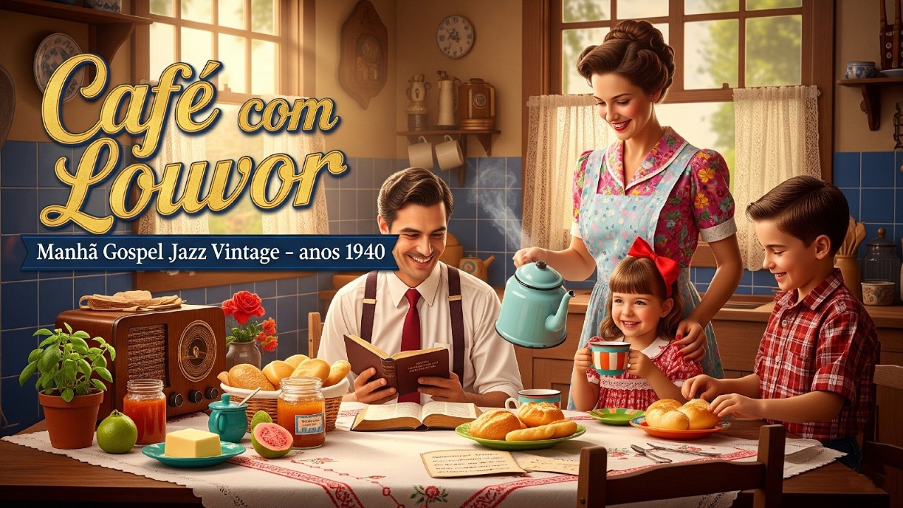 Кофе с похвалой &ndash; 🌅 Утро в стиле винтажного госпел-джаза 🎵🎙🎶🎷🎹🎺 (1940-е)
