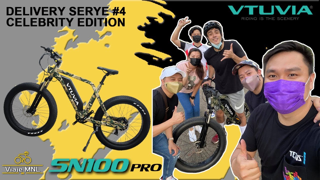 Viaje MNL Delivery Serye #4 VTUVIA SN100 Pro Ebike delivery to Xian Lim!