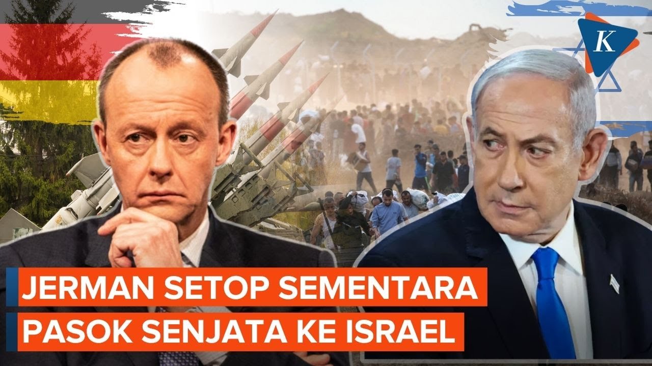 Dikecam Netanyahu, Jerman Tetap Embargo Senjata ke Israel