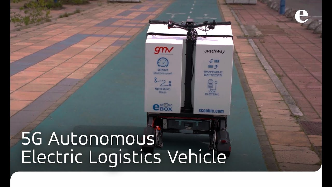Scoobic MED: 5G Autonomous Electric Logistics Vehicle with Smart Pay-Per-Use | GMV