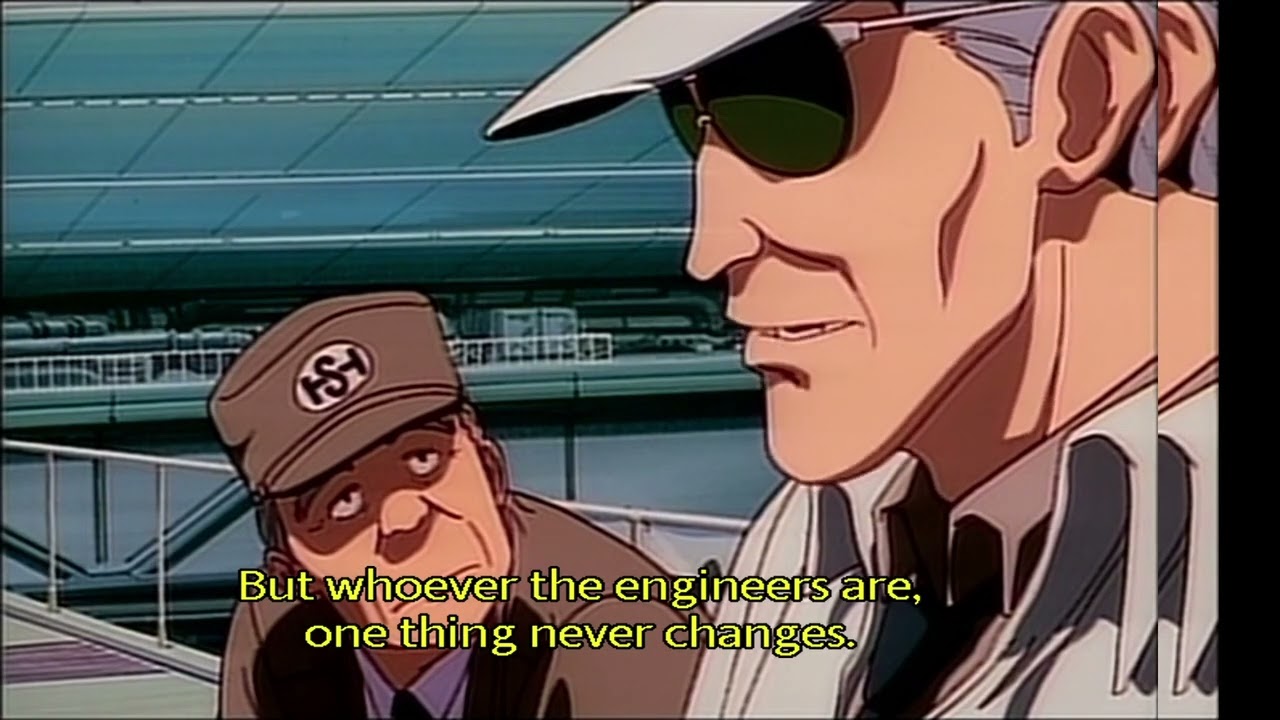 Patlabor The Movie - Seitaroh and the Babylon Engineer