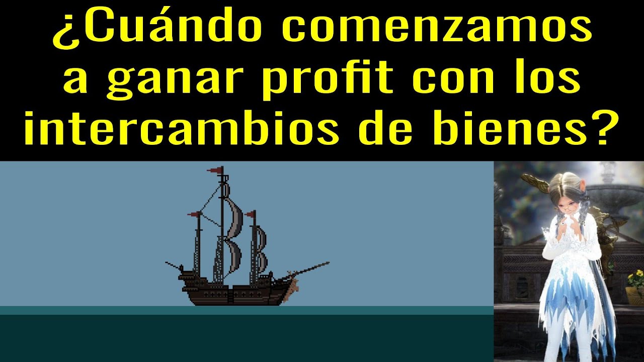 ¿Cuándo comenzamos a ganar profit con los intercambios de bienes? - Black Desert