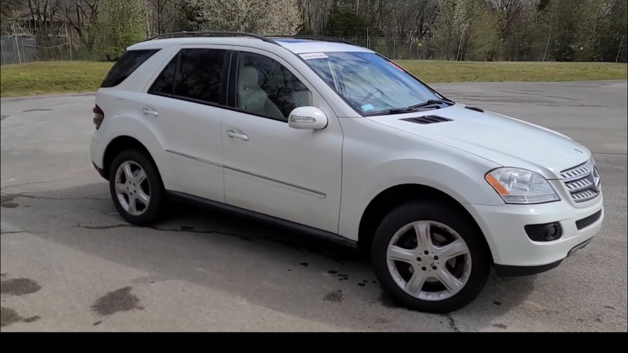 Dealer Auction! 2008 Mercedes Benz ML350 4 Matic.   150k beautiful ! pov walkaround test drive