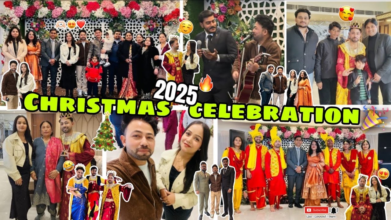 GRAND CHRISTMAS CELEBRATION 2025!🎉🎁|| TAARE SE CHARNI TAK✨|| Shantysona Vlogs