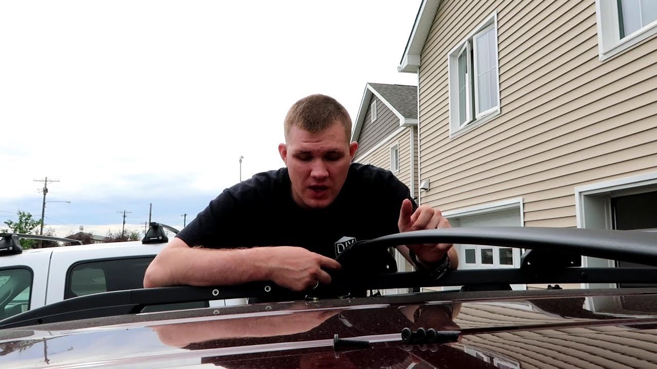 How to install roof rails and crossbars on 2018 Honda Odyssey