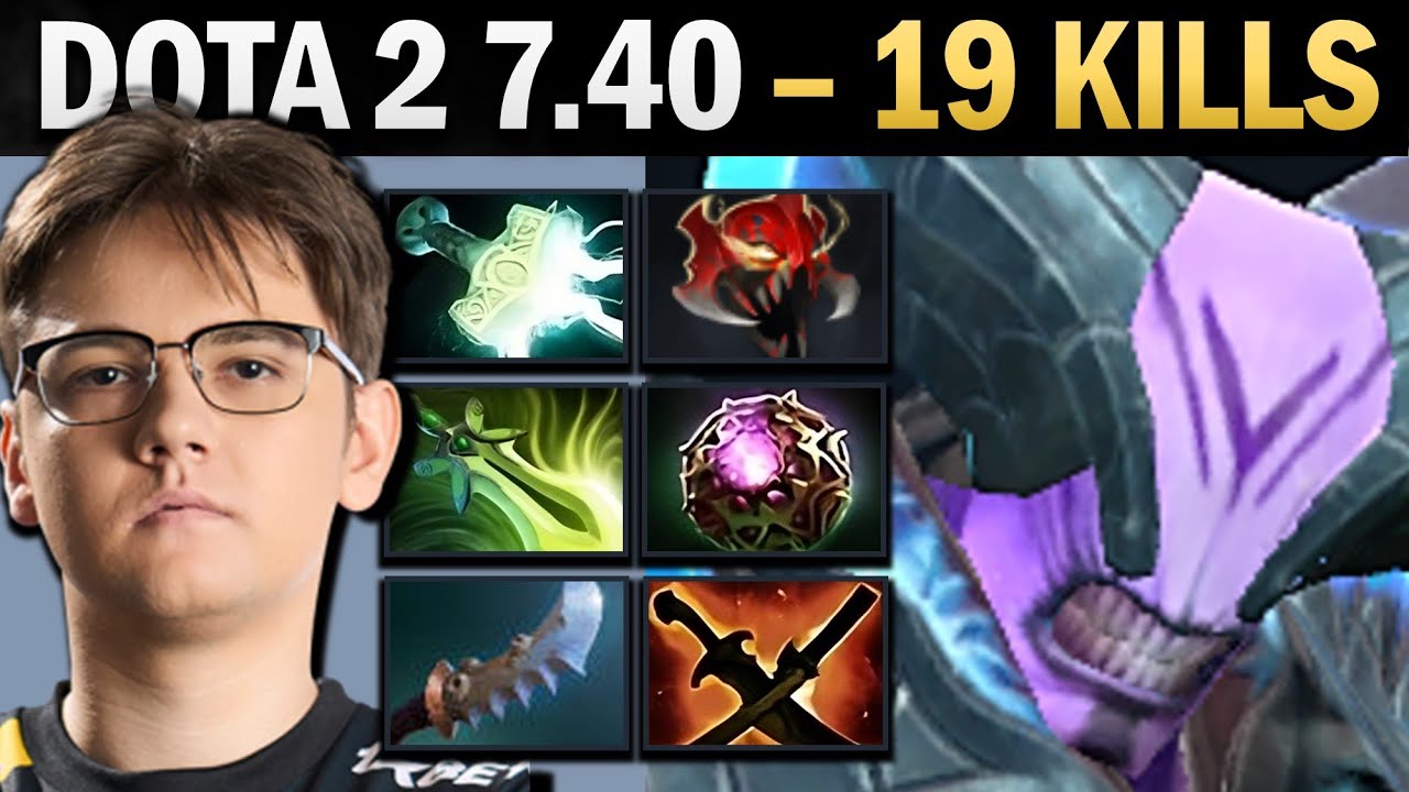 Faceless Void, профессиональный керри с Octarine и 19 убийствами - Dota 7.41