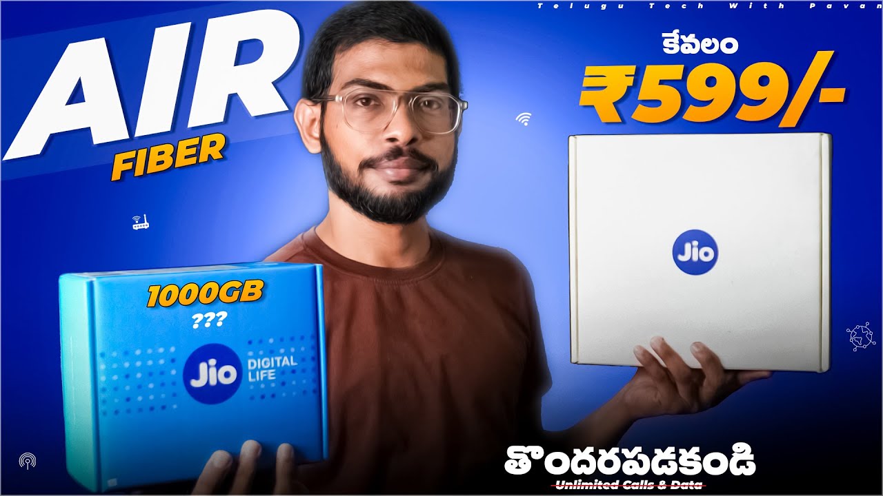 Jio Airfiber 2024: Booking Process, Installation, Plans & Prices Review in Telugu