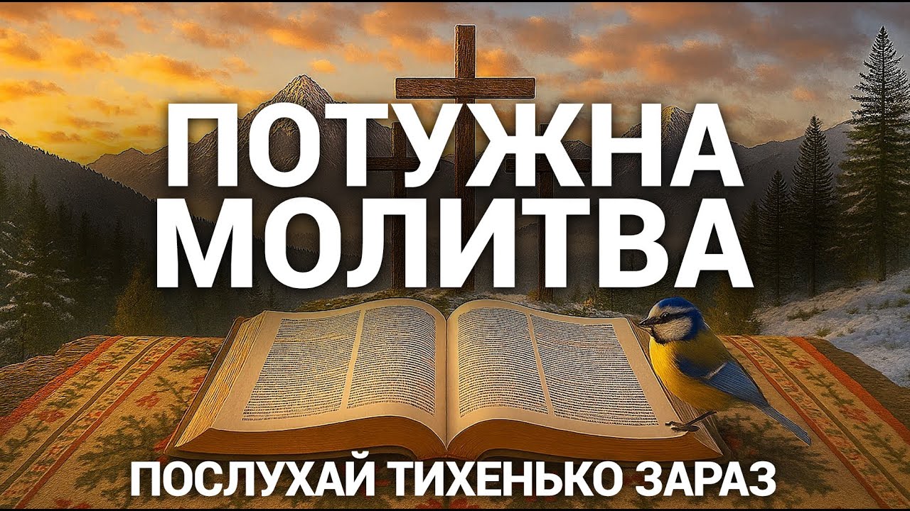 ПОТУЖНА МОЛИТВА Псалом 3,4,7, 10 | Дає Спокій та Мир від Господа