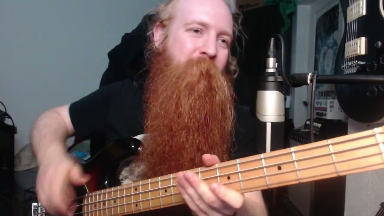 Johnson MM Bass with Johnson by AXL pickup
