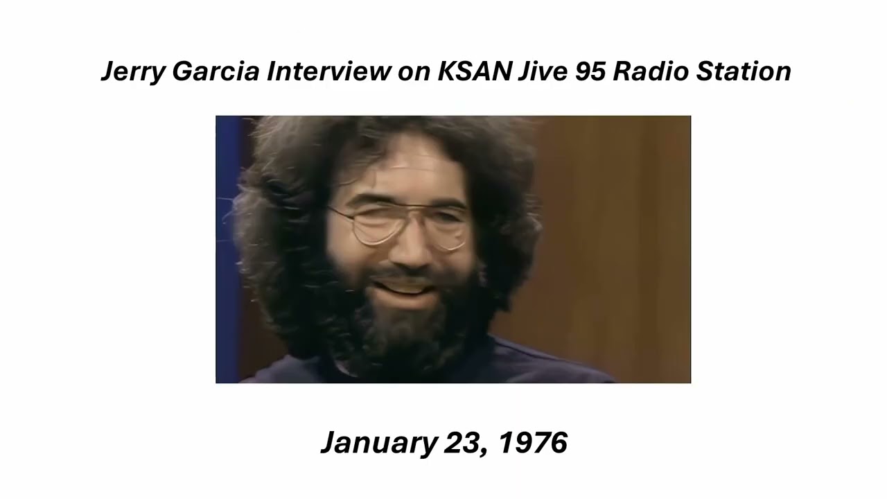 Jerry Garcia Interview (Audio) ~ KSAN radio, San Francisco ~ January 23, 1976