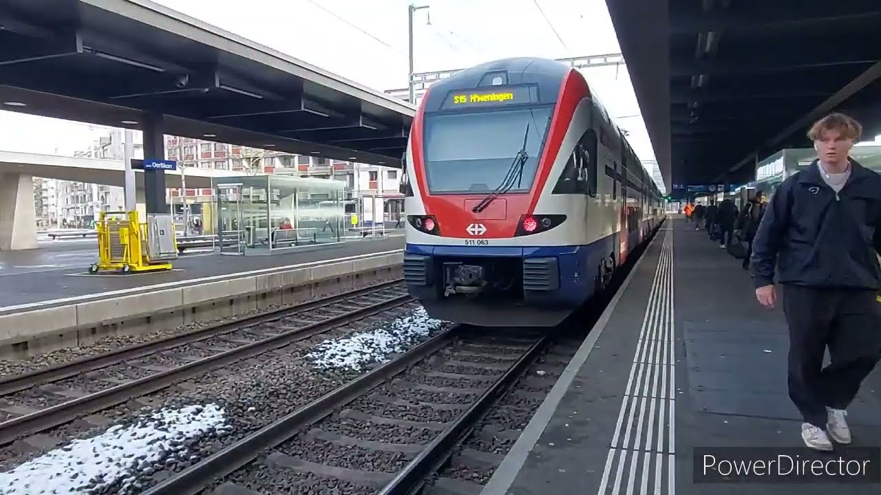 ZVV S-Bahn (S15) Zürich HB-Oerlikon Ridealong