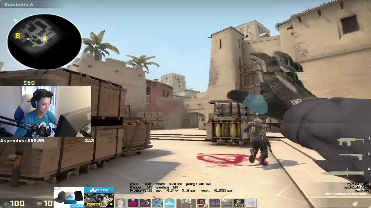 Stewie2k Ptr Plays ESEA pug Aug 11