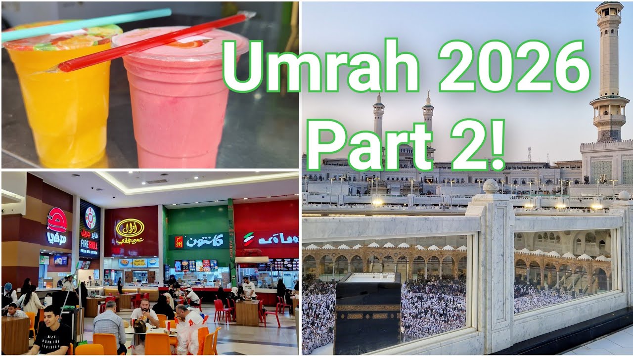 UMRAH PART 2 | Makkah Mall, Jummah & Bin Dawood 
