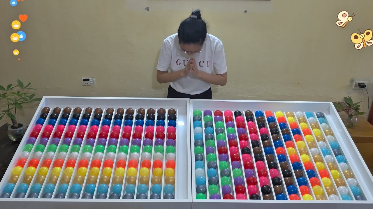 🔵🟠🟢 Color Ball Sorting Fun! | Relaxing Puzzle Game & ASMR Bliss ✨