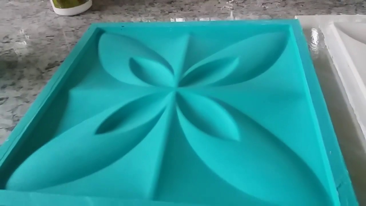 aprenda a fazer molde de silicone, vindo da forma de plastico 3D..