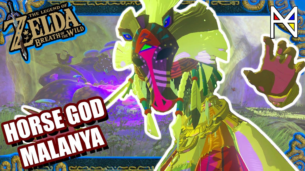 How to Find Horse God Malanya - ZELDA BREATH OF THW WILD BOTW