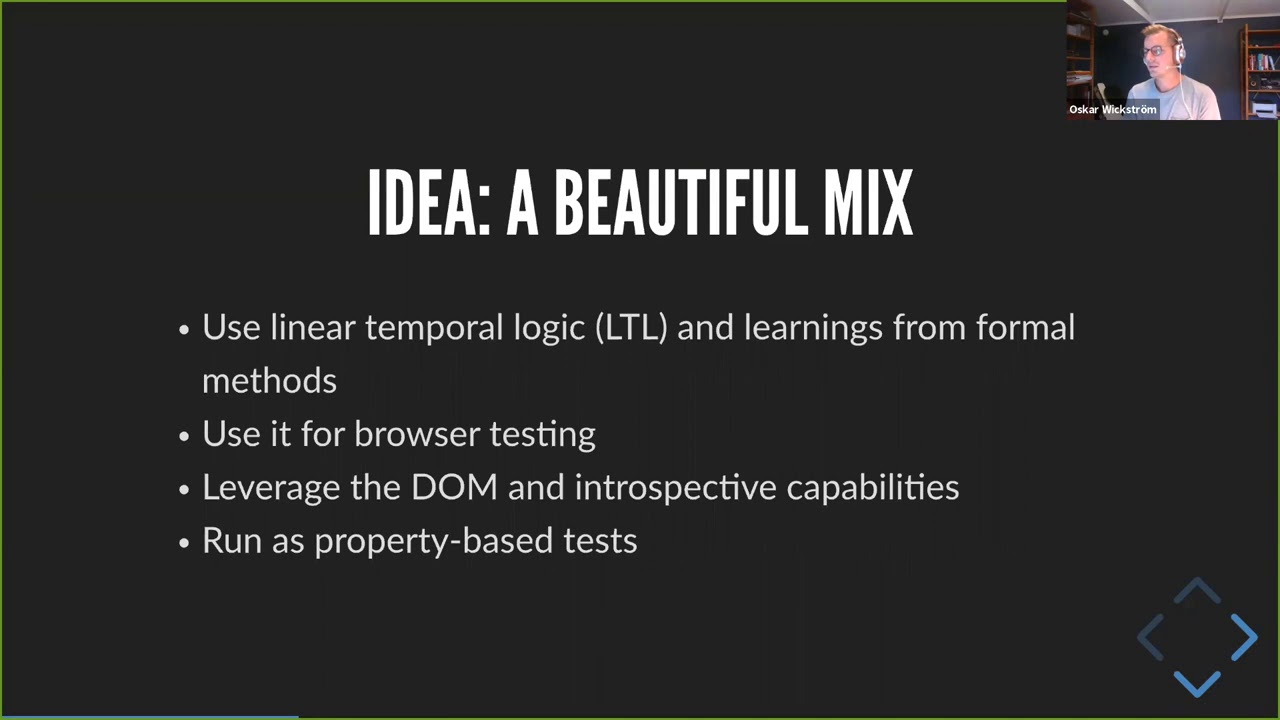 Specifying and Testing Web Applications with Oskar Wickström's Quickstrom