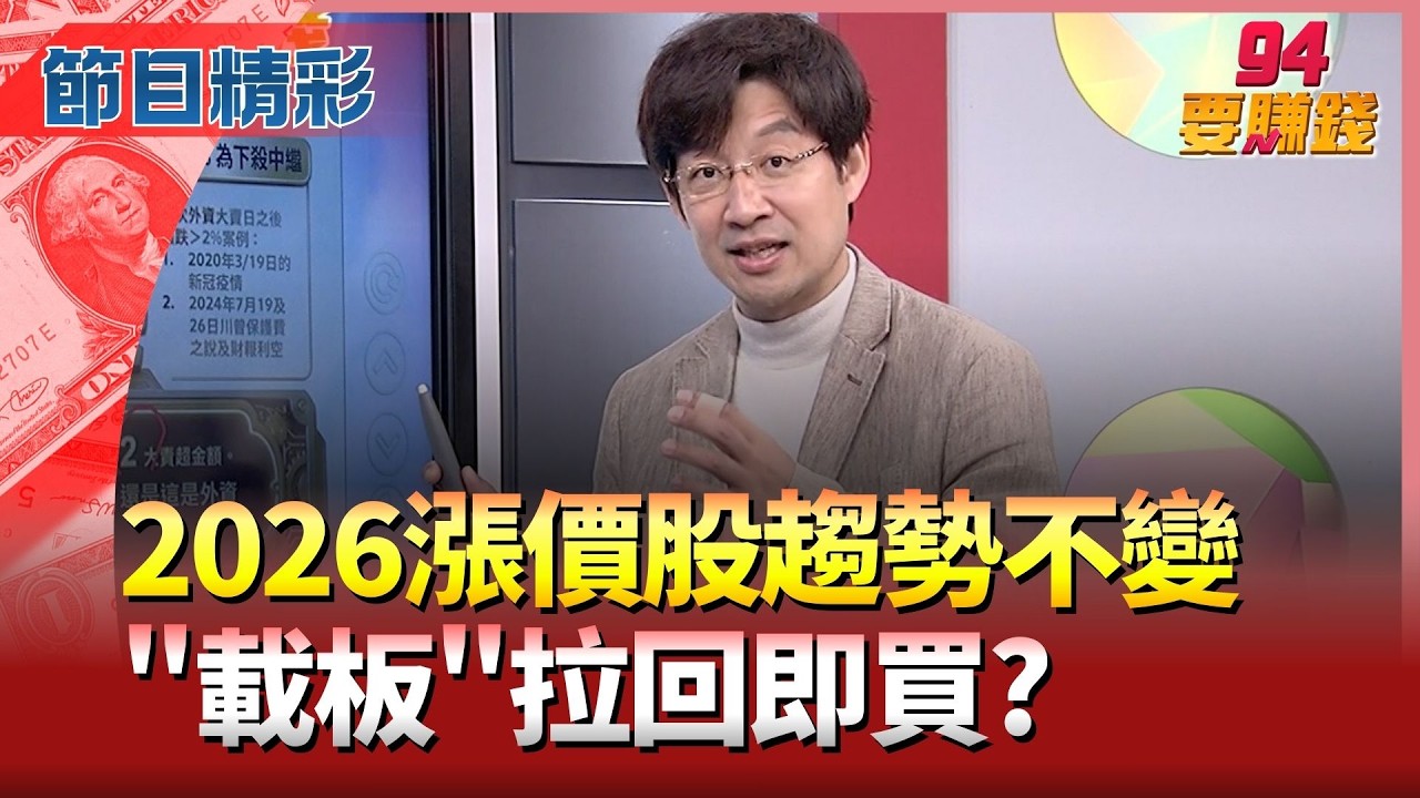【精華】半導體漲價燒不停! MOSFET.MCU盤面火?輝達AI新平台升級! 助攻載板 營運大躍進?｜94要賺錢