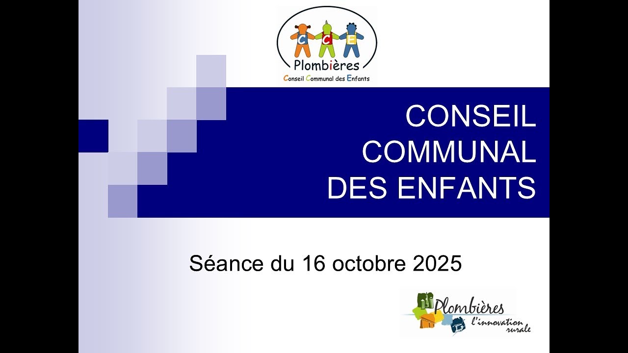 Conseil communal des enfants du 16-10-25. Prestation de serment