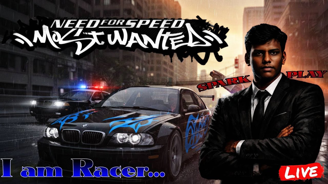 Need For Speed Most Wanted Game Live | Spark Play | Tamil | #live #needforspeed #nfslive #tamil #nfs