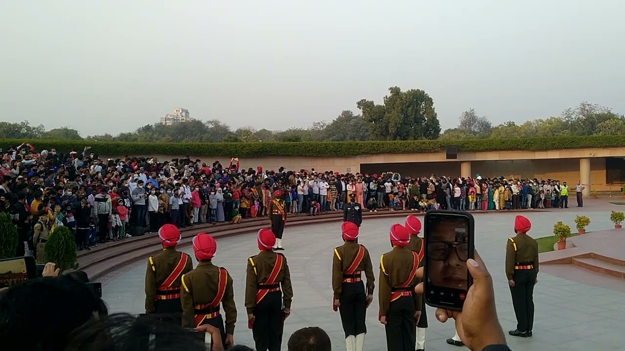Change of guard ceremony at National War Memorial, New Delhi
