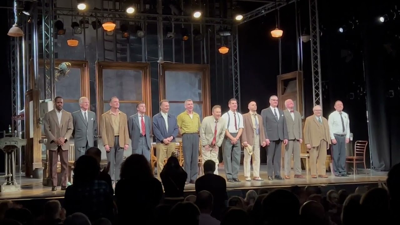 Twelve Angry Men Curtain Call - The Lowry - 27th February 2024