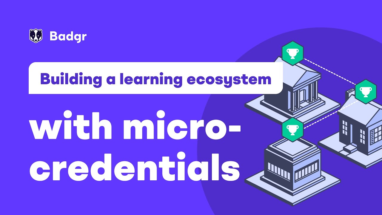 Building a learning ecosystem with micro-credentials