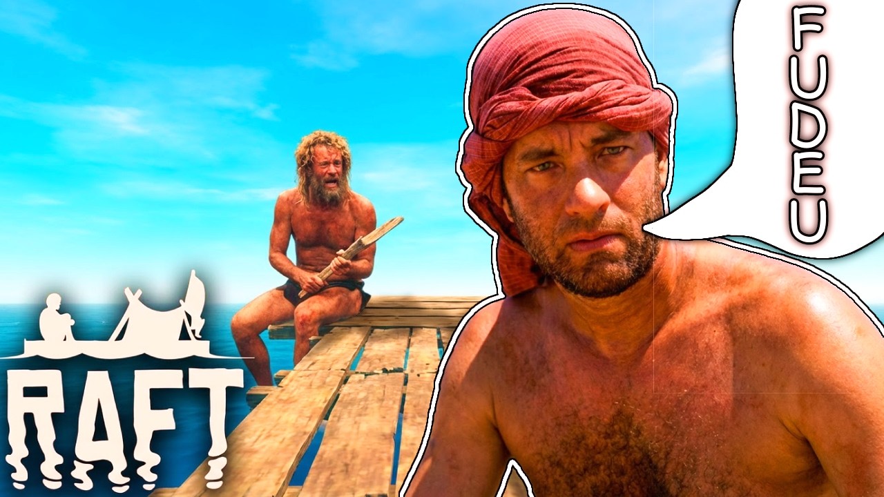 como TENTAR sobreviver um naufrágio com seu MELHOR AMIGO NO RAFT