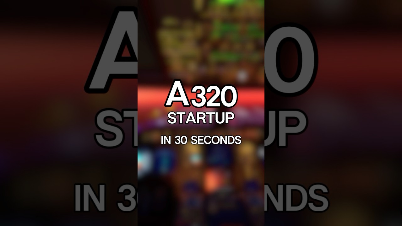 Starting an Airbus A320 - Ro-320 on #roblox #aviation