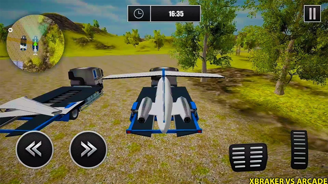 Police Plane Builder : Transporter Truck Game Android Gameplay 2018