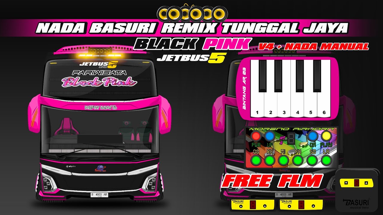 NADA BASURI REMIX V4 BLACK PINK JB5 TUNGGAL JAYA+ FLM