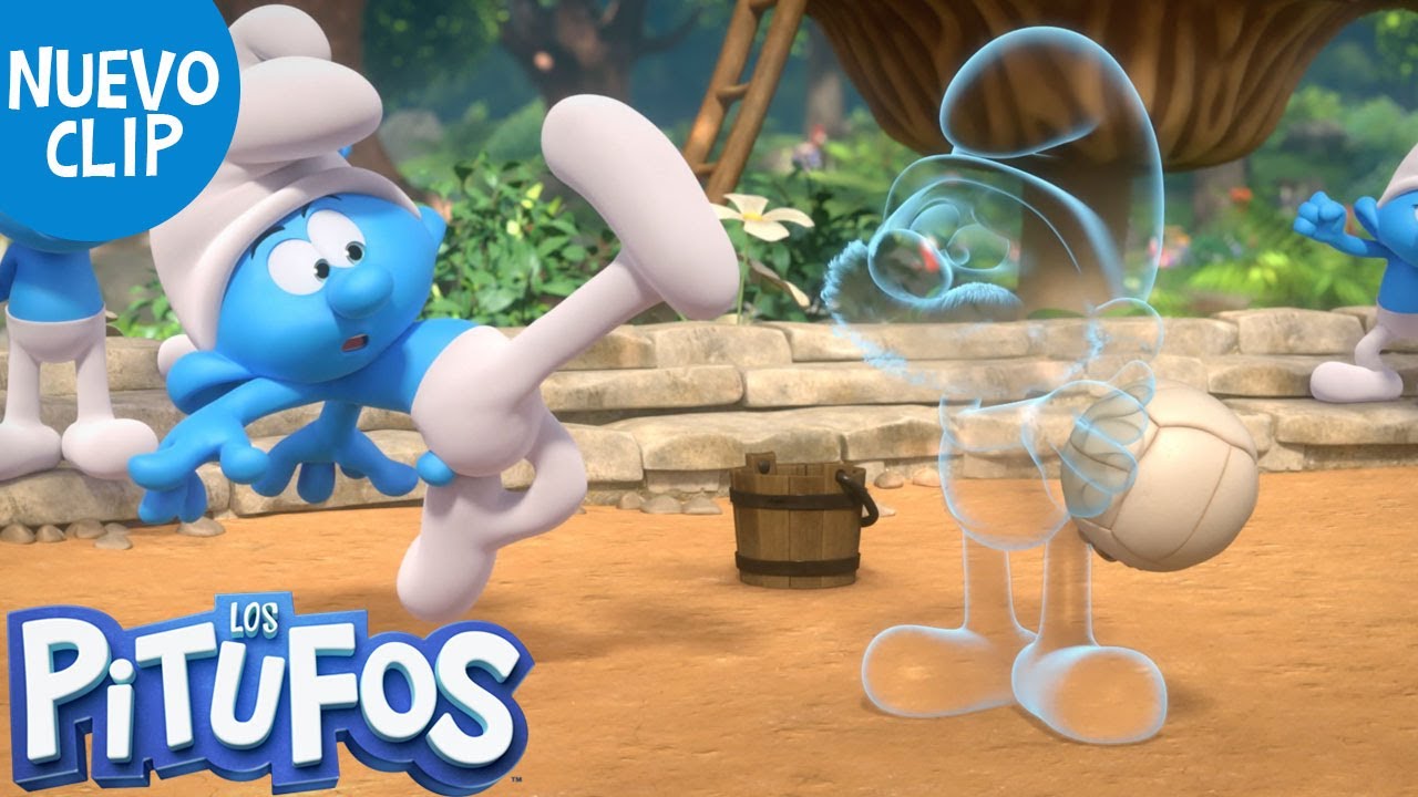 Papa Pitufo es INVISIBLE!!! 👀 | Clip Exclusivo | Los Pitufos 3D NUEVA SERIE