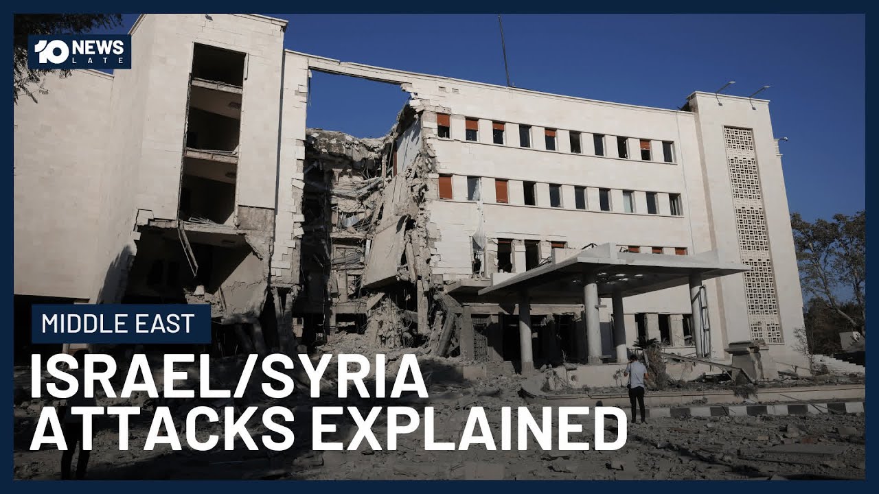 Israel Accused Of Creating &lsquo;Chaos&rsquo; In Middle East With Deadly Drone Strikes On Syria | 10 News