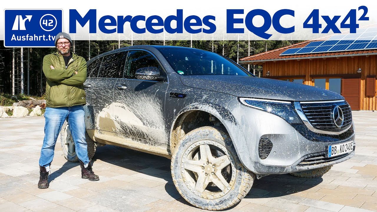 Mein neues Auto? Mercedes-Benz EQC 400 4x4² im Offroad-Gelände