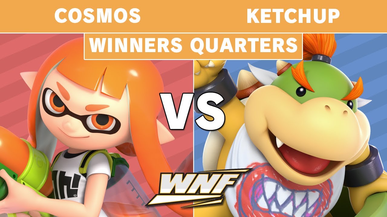 WNF 3.11 - Cosmos (Inkling) Vs. Ketchup (Bowser Jr) Winners Quarters - Smash Ultimate
