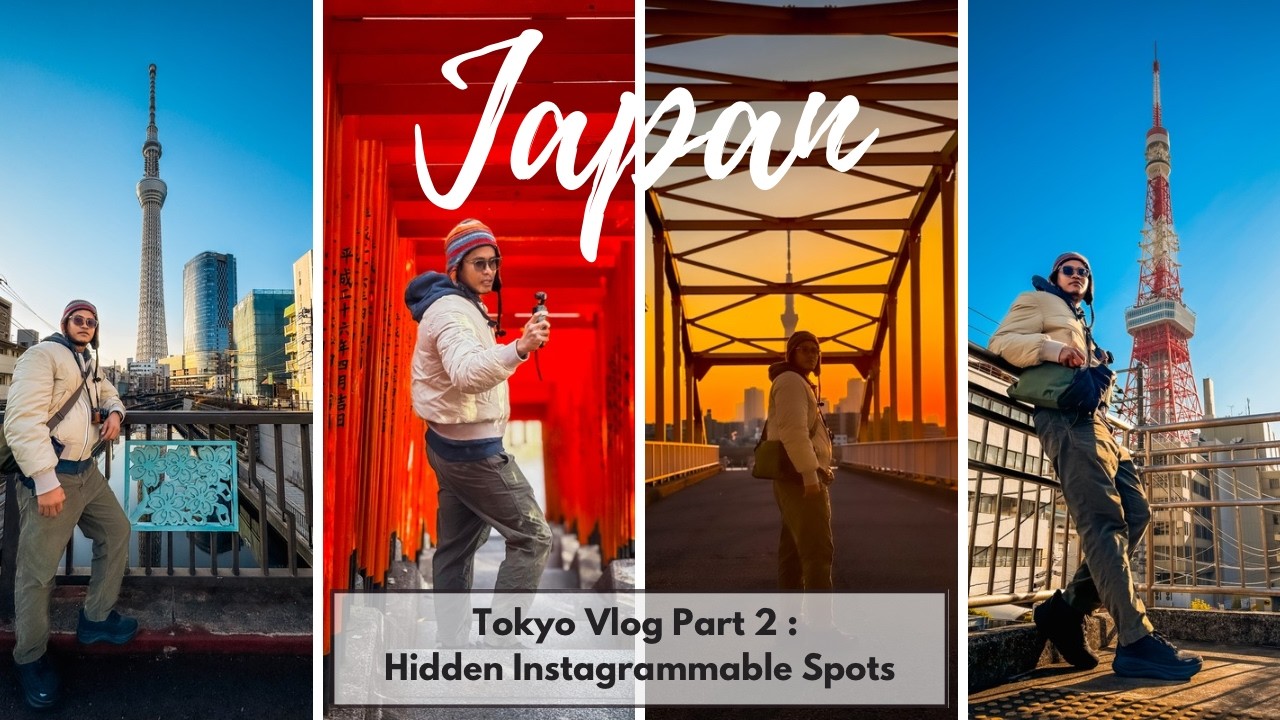 Tokyo Vlog Part 2 : Hidden Instagrammable Photo Spots in Tokyo