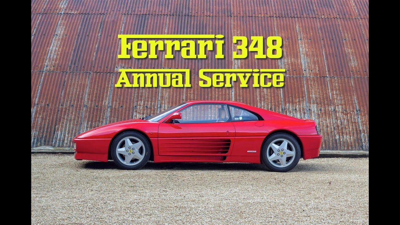 Ежегодное техническое обслуживание Ferrari 348 своими руками, полный пошаговый процесс