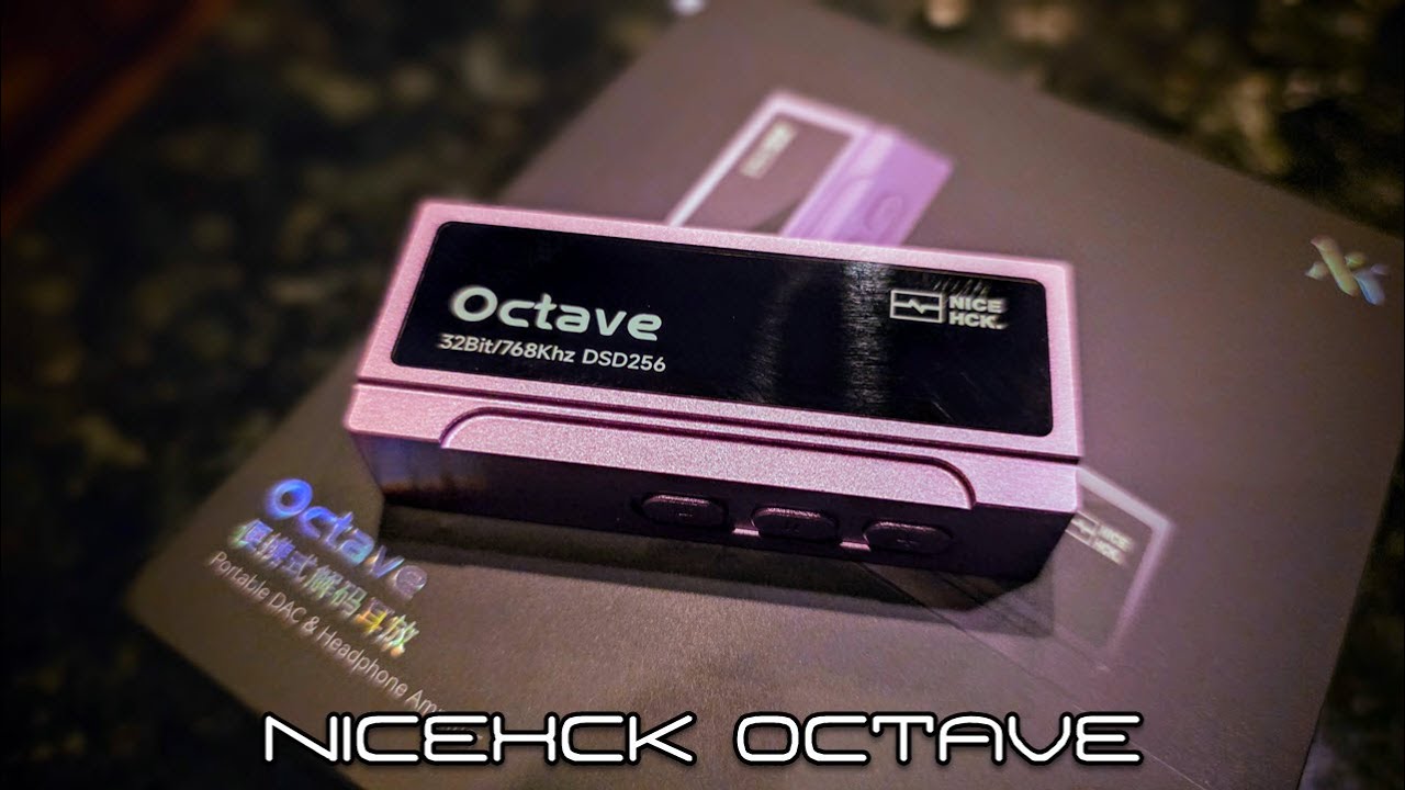 NiceHCK Octave — USB-ЦАП ES9039Q2M Homecoming
