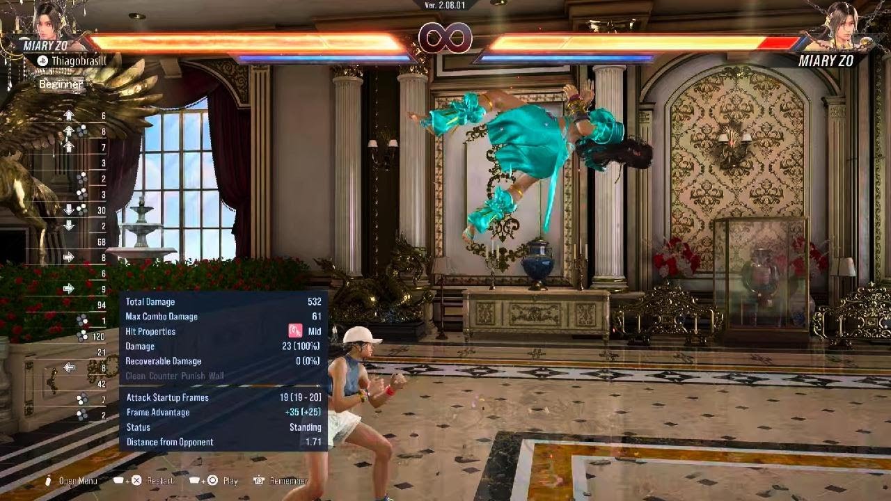 TEKKEN8 Miary zo vs Eddy