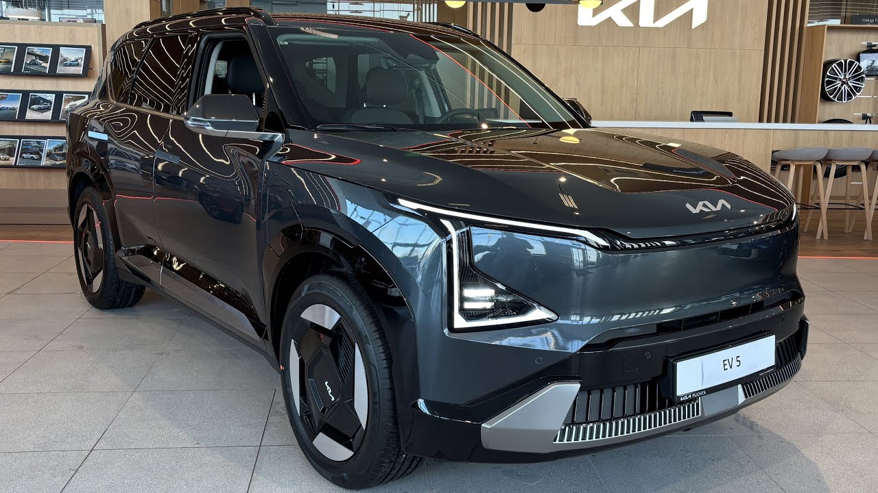 Nowa KIA EV5 Earth Gravity Gray