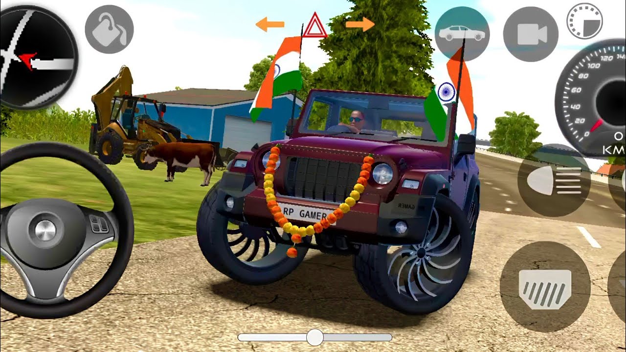 Modified Mahindra Thar Car Games: Indian Cars (gadi wala game)-Car Game Android Gameplay 2026 #viral